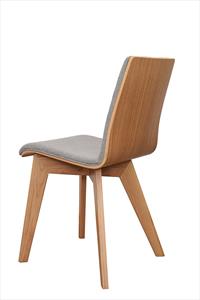 Valentina SRP, luxusní designová židle s čalouněným sedákem a opěrkou